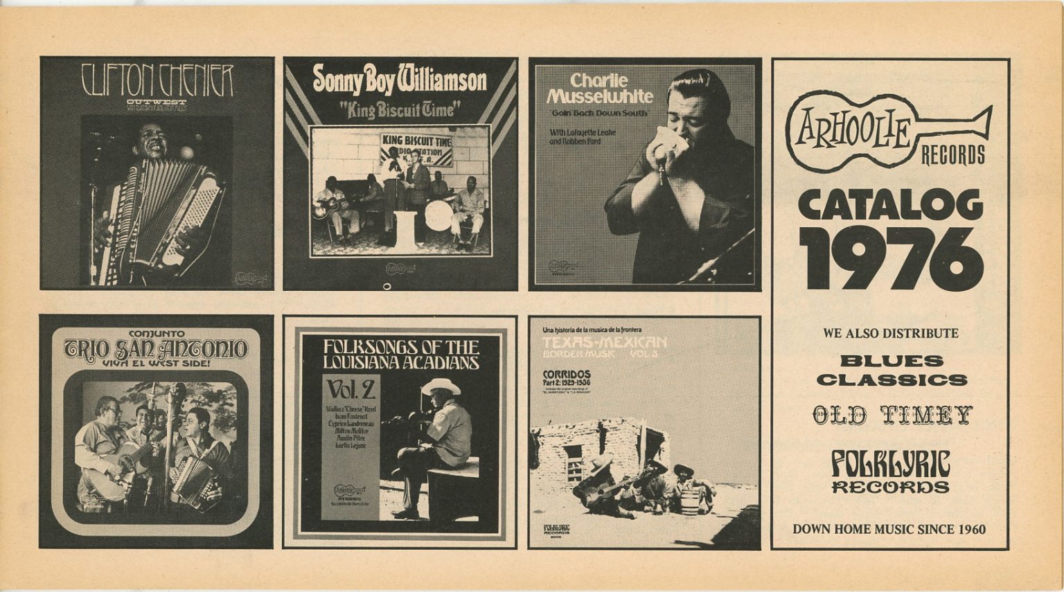 Arhoolie Records Catalogs Publications The Arhoolie Foundation