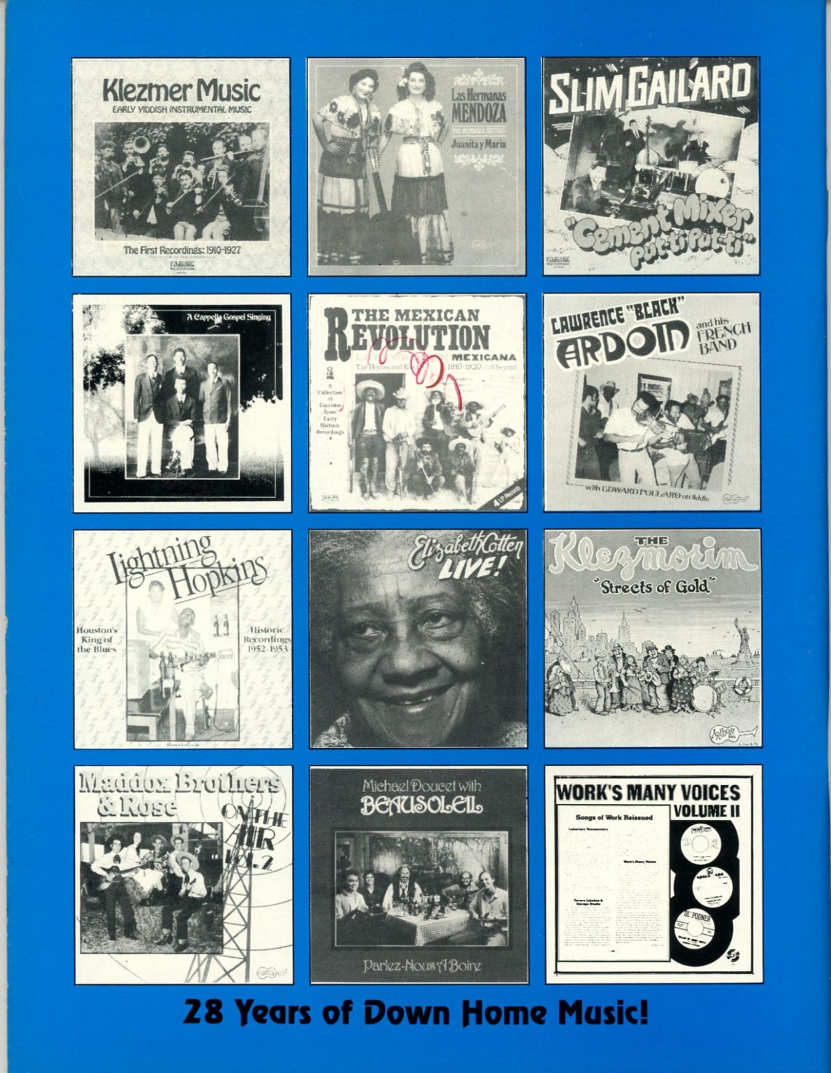 Arhoolie Records Catalogs Publications The Arhoolie Foundation