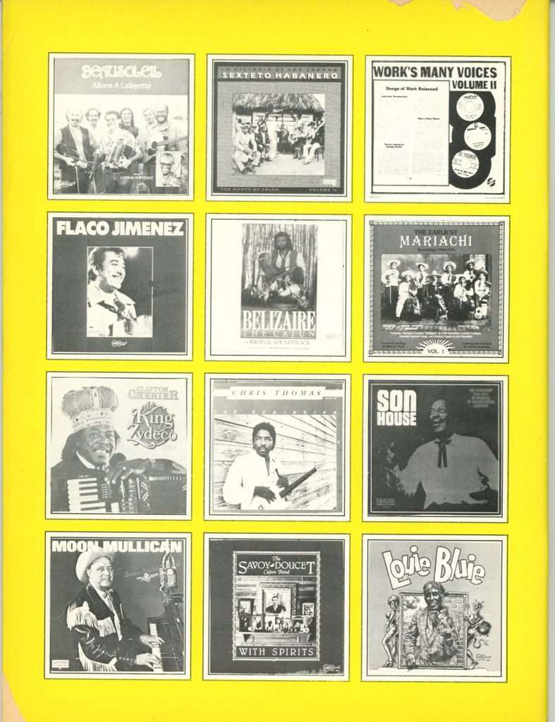 Arhoolie Records Catalogs Publications The Arhoolie Foundation