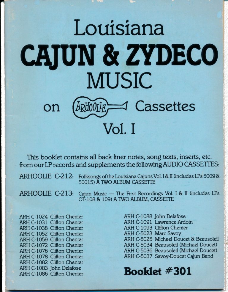 Arhoolie Records Catalogs Publications The Arhoolie Foundation