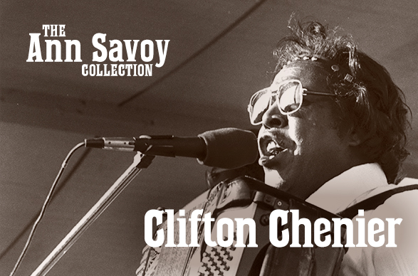 Ann Savoy Collection: Clifton Chenier, 1984